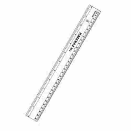 Transparent Faber Castell Broad Scale Upto 12" Length, 1 Pc Pack
