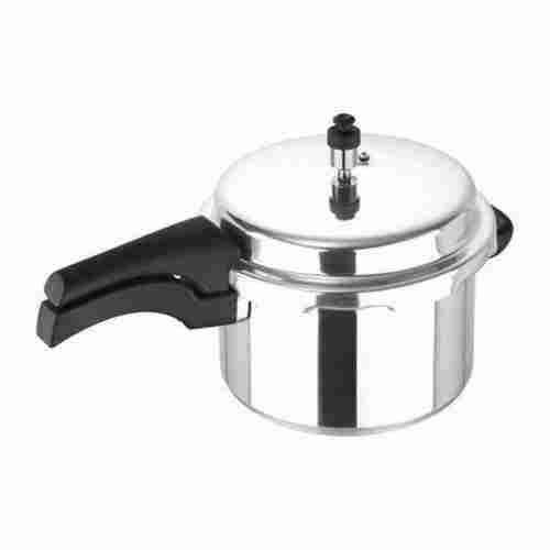 Kitchen 3 Liter Silver Aluminium Pressure Cooker With Lid