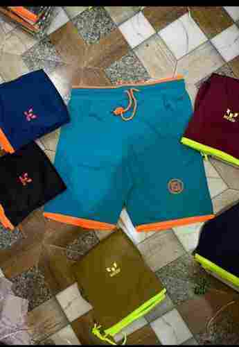 Skin Friendly Thigh Length Plain Sport Shorts Available In Various Color