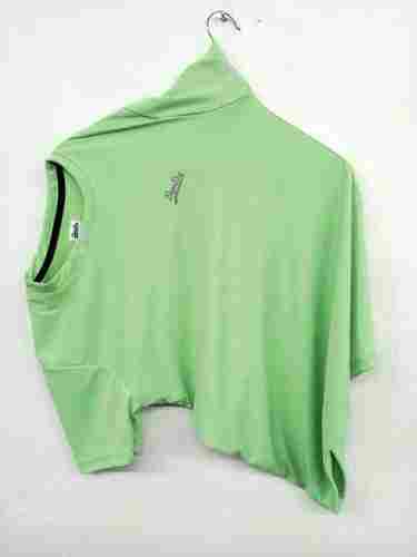 Summer Fashion Cotton Plain Green Color T Shirt, (Small, Medium, Large, Xl)