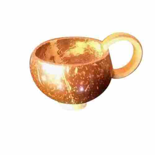 3 Inch, Exotic Beautiful Durable Long Lasting Strong Stylish Brown Coconut Shell Tea Cup