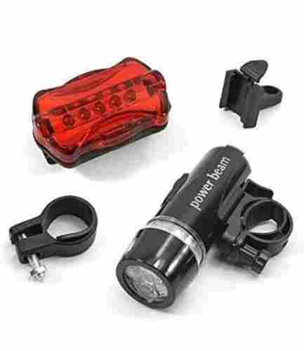 Adjustable Strap and Tiltable Base Black Or Red Color Plastic Material Bicycle Led Headlight