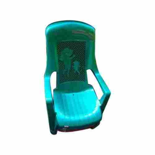 Comfortable Durable Easy to Carry Hand Rest Kids Blue Plastic Chair