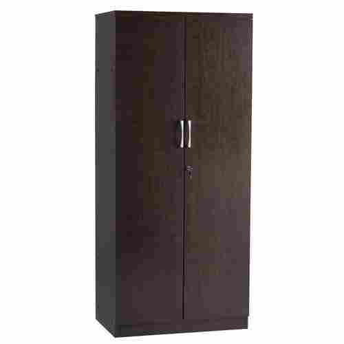 Eco Friendly Durable Brown Double Door Wooden Cupboard for Residential Use