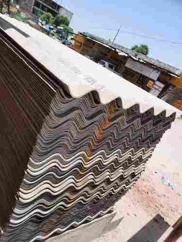 6 Ft Fiber Cement Corrugated Roofing Sheet, Thickness 1.21 MM
