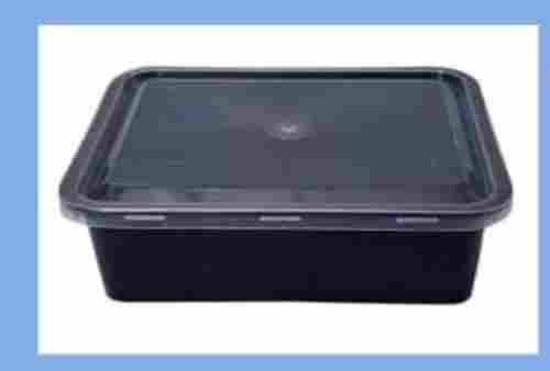 650 Ml Rectangle Container Black