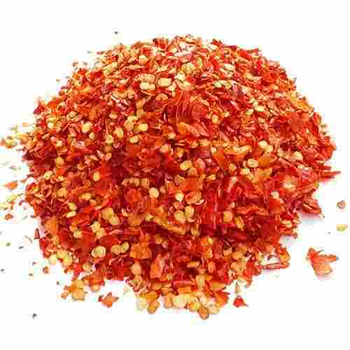 Exotic And Aromatic 100 Percent Pure Dried Red Colour Chili Flakes For Cooking