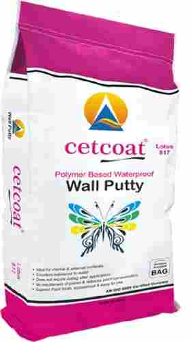 100% Pure Cetcoat Polymer Based Waterproof Wall Putty Lotus 817, And Protection Your Wall