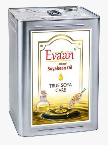Common Pure And Natural Evaan Refined Soybean Cooking Oil, Pack Of 15 Liter