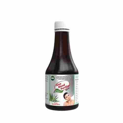 200 Ml Herbal Aloe Blood Purifier Syrup Plastic Bottle, Packaging Box