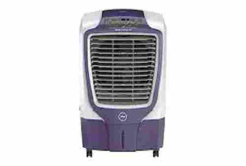 Silent Operation Easy To Move White And Purple Plastic Air Cooler With Honey Comb Pads