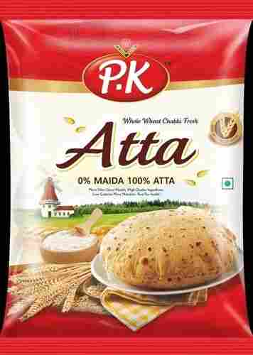 100% Pure Fresh and Organic Whole Wheat Chakki Atta Gluten Free Rich In Fiber, 5 KG