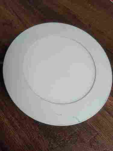 Dinner Serving White Plate, Look Perfect, Enhance Sweet Flavors In Food
