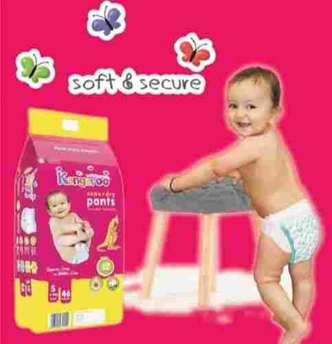 Kangaroo Super Dry Soft And Secure Diaper Pants For Baby, Weight : 200g, Size : 3-6 Inch