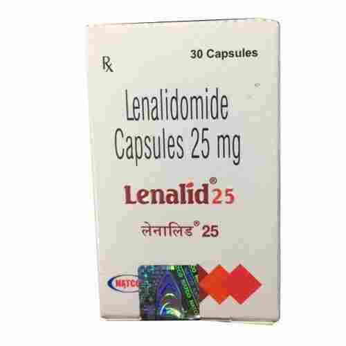 Lenalid 25 Mg Capsules For Treatment Of Various Myeloma And Lepra Response
