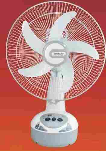 Reliable Nature White Five Blade Electrical Stainless Steel Table Fans For Home
