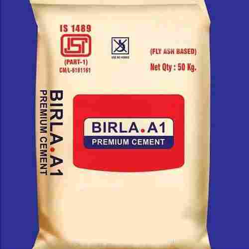 Birla A1 Premium Grey Cement 50Kg Pack for both Exterior and Interior Space