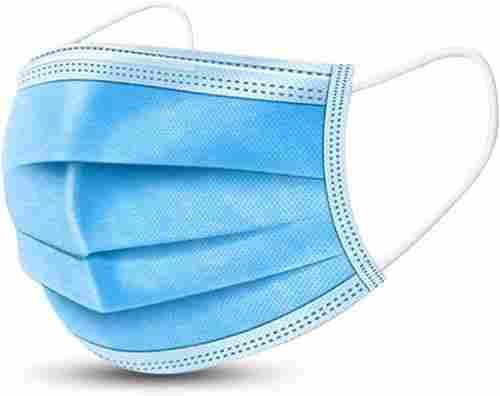 Plain Non Woven Disposable Surgical Face Mask With Ears Loop For Personal Care