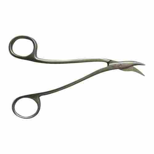 Silver Corrosion-Resistant Heavy-Duty Stainless Steel Surgical Scissor For Hospital