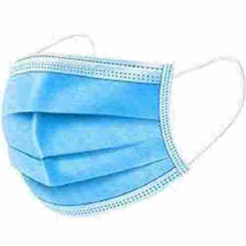 3 Ply Disposable Face Mask With Nose Pin Protective Face Mask For Pollution