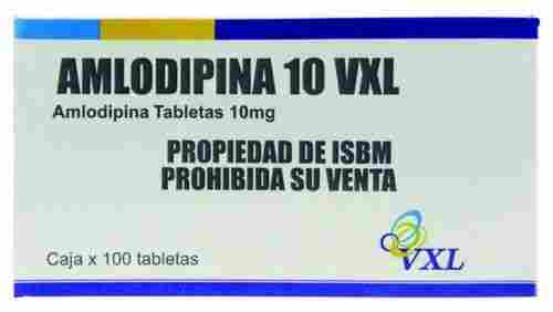 Amlodipina 10 Vxl Cardiovascular Drugs For Clinical, 10mg