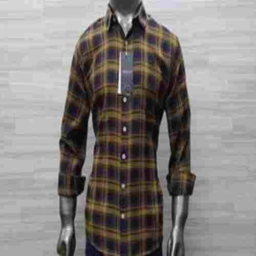 Comfortable Multi Color Checked Pattern Full Sleeves Style Casual Wear Boys Shirt