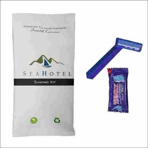 Plastic Hotel Shaving Kit, Box, Convenient and Easy To Use