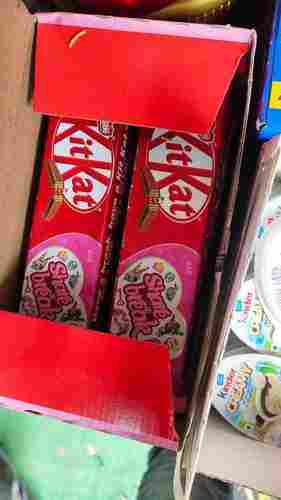 Tasty Delicious Mouth Melting Wafers Brown Color Nestle Kit Kat Chocolate 