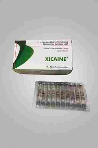 Xicaine Local Anesthetic Catridge 1.8ml, Packaging Box