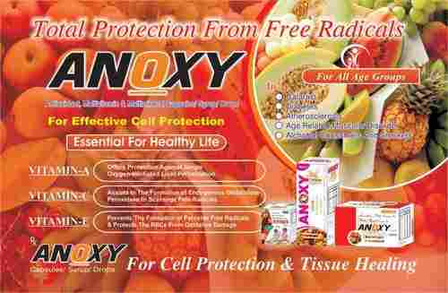 Anoxy Antioxidant, Multivitamin And Multimineral Capsules/Syrup/Drop