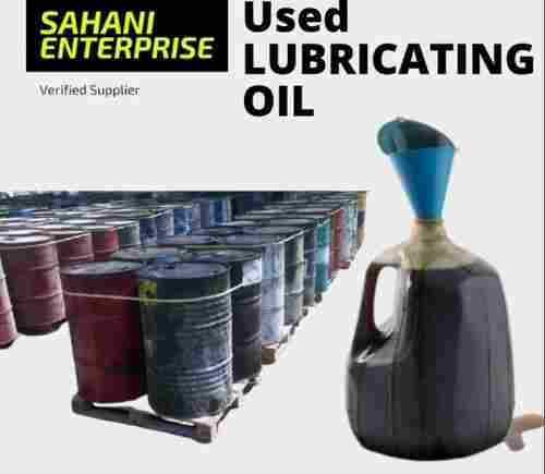 Black Pure And Natural Used Lubricating Oil, Pack Of 200 Liter For Industrial Uses