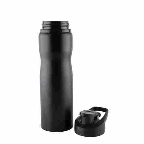 Good Strength And Long Life Black Color Stainless Steel Water Bottle For Drinking Purpose
