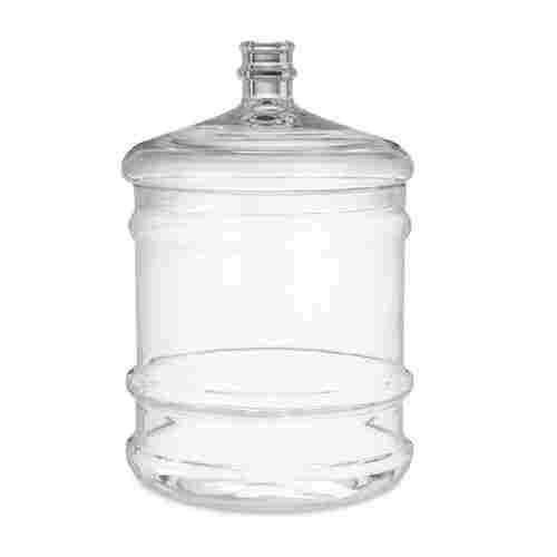 White Color Transparent Plastic Water Jar With Narrow Lid