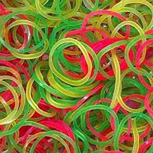 Master Red Yellow Green Nylon Rubber Bands for Multiple Use