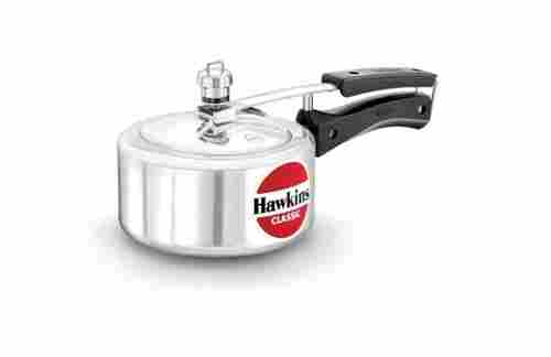 1.5 Liter, Silver Color Classic Aluminum Inner Lid Pressure Cooker For Home, Hotel