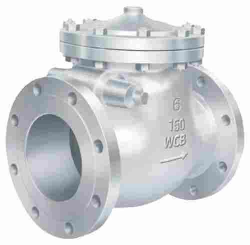50 To 900 MM Corrosion Resistant Wrought Carbon Flanged End Swing Check Valve