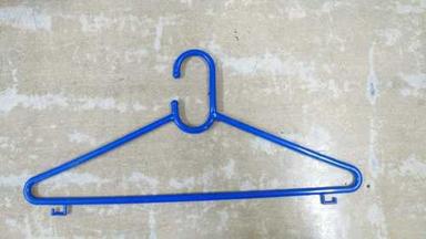 Garment 16 Inches Blue Plastic Almirah Shirt/Garment Hanger For Home And Hotel