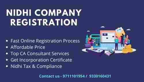 Nidhi Company Registration Process And Consultant Services