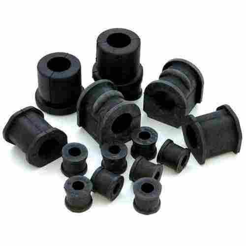 Rubber Bushes In Black Color And Round Shape For Industrial Use