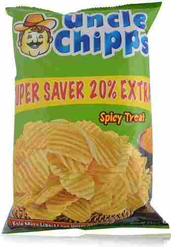 100 Percent Vegetarian And Fresh , Delicious Uncle Chips Perfect For Snacks 
