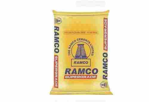 50 Kg Ramco Cement, Super Grade Quality Cement, Used In Constructions 