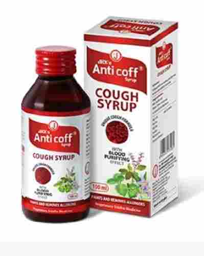 Anti Coff Cough Syrup 100ml For Treat Fever Nasal Clog Hacking And Other Breathing Issues