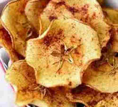 Baked Tasty And Spicy Apple Chips Zero Calories, High Protein- Vitamin C, Crispy, Crunchy