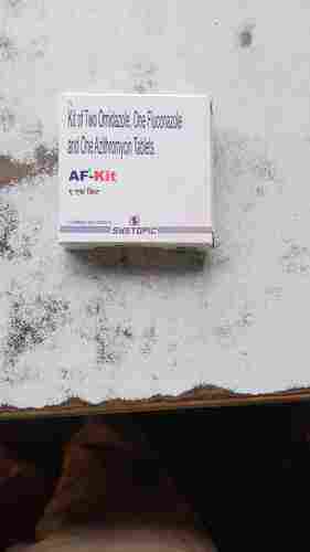 Kit Of Two Ornidazole One Fluconazole And One Azithromycin Tablets Af-Kit