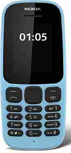 Nokia 105 Mobile Phone, Standard Headphone Jack And Micro Usb Charging Port