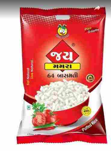 Unsalted Puffed Rice In Natural White Color, Protein 10 G Per 100 G