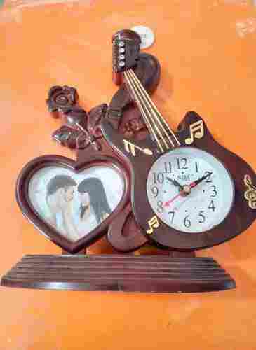 Maroon Color Wall Clock Silent Non-Ticking Battery Operated Decorative Clock