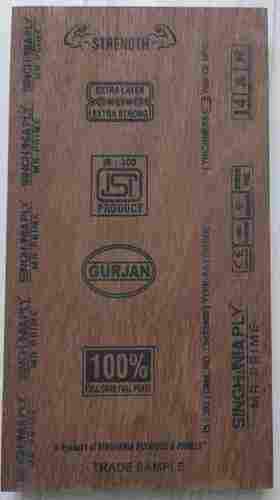 18mm Plywood Panels Brown Color Gurjan Face For Home