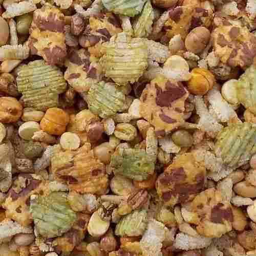 Tasty Roasted Navratan Mix Namkeen Made With Grains, Nuts, Organic, Healthy Snacks