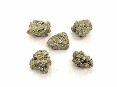 Golden Color Uncuts And Unpolished Metalic Pyrite Rough Cluster Stones